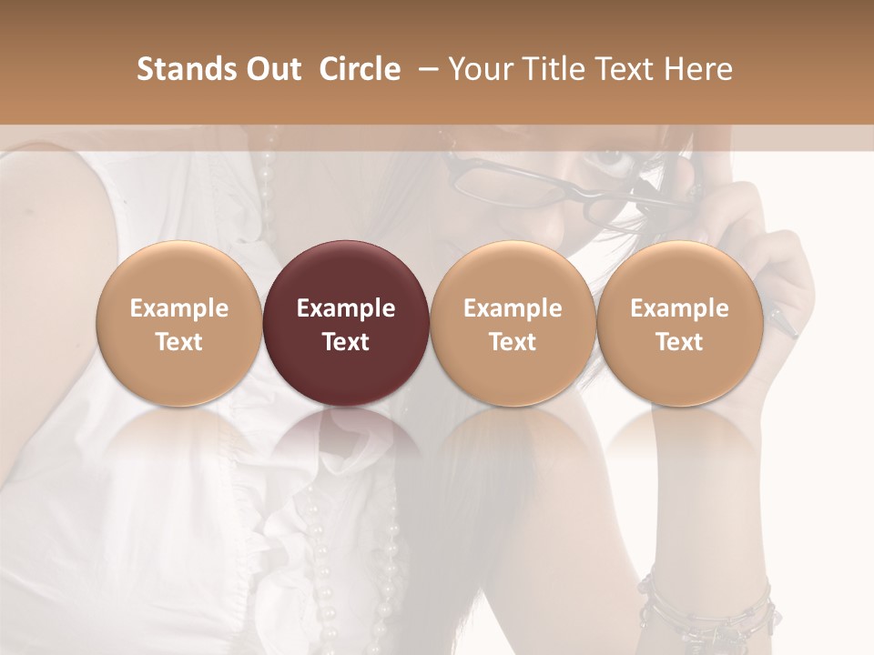 Shirt Person Encyclopaedia PowerPoint Template