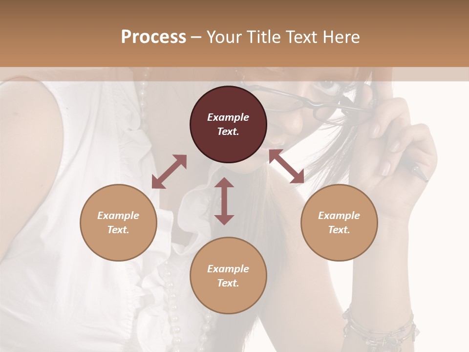Shirt Person Encyclopaedia PowerPoint Template