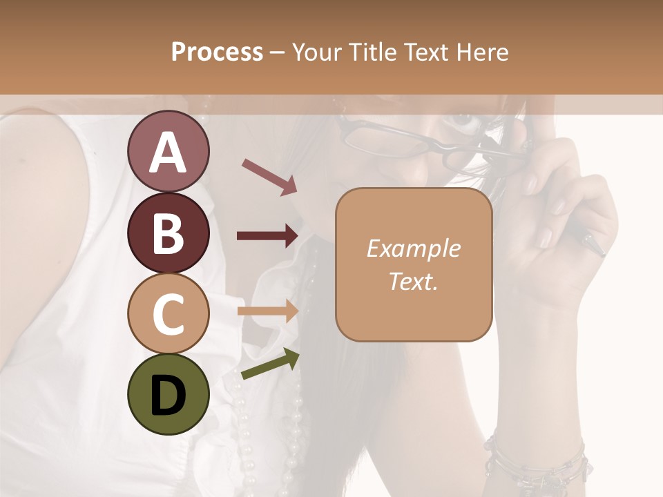 Shirt Person Encyclopaedia PowerPoint Template