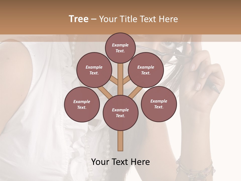 Shirt Person Encyclopaedia PowerPoint Template