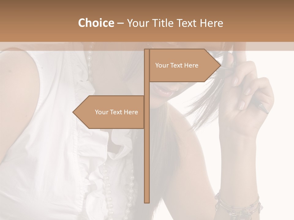 Shirt Person Encyclopaedia PowerPoint Template