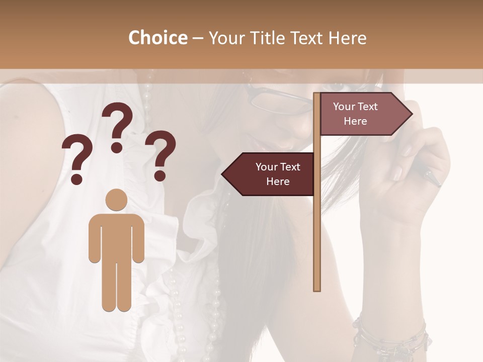 Shirt Person Encyclopaedia PowerPoint Template