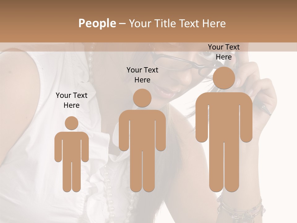 Shirt Person Encyclopaedia PowerPoint Template