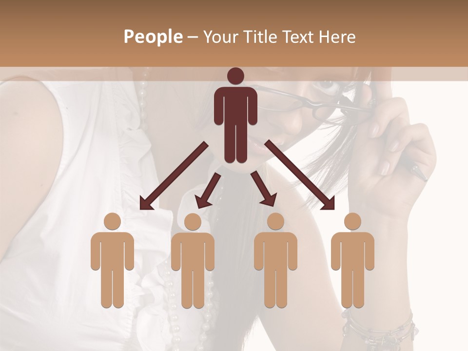 Shirt Person Encyclopaedia PowerPoint Template