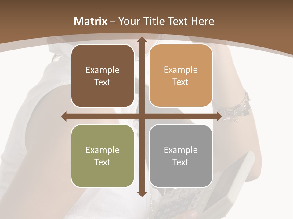 Improvement Isolated Working PowerPoint Template