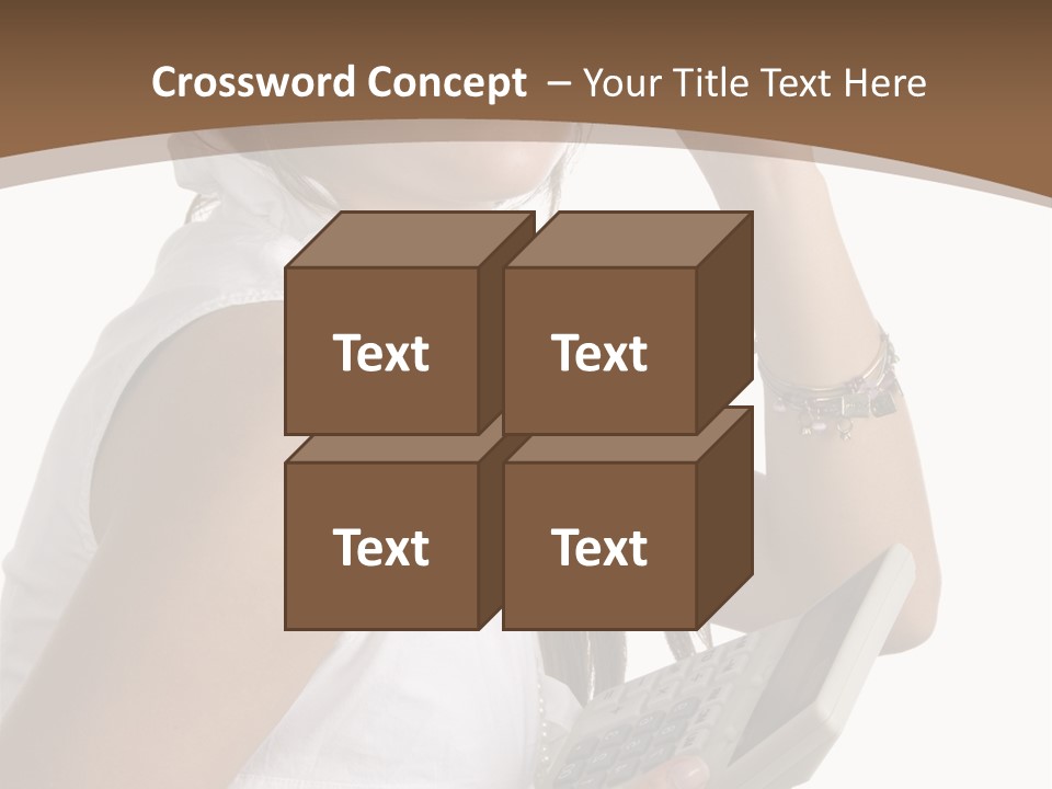 Improvement Isolated Working PowerPoint Template