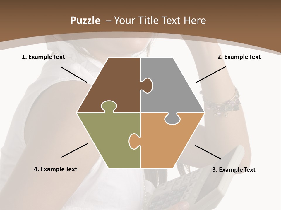 Improvement Isolated Working PowerPoint Template