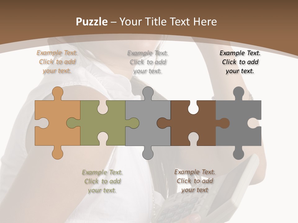 Improvement Isolated Working PowerPoint Template
