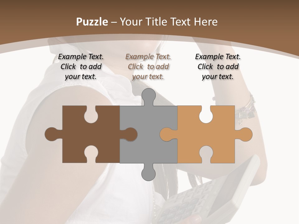Improvement Isolated Working PowerPoint Template