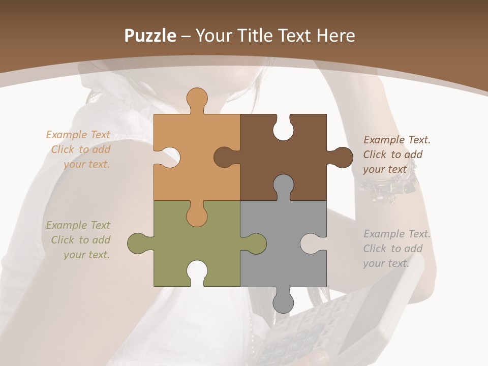 Improvement Isolated Working PowerPoint Template