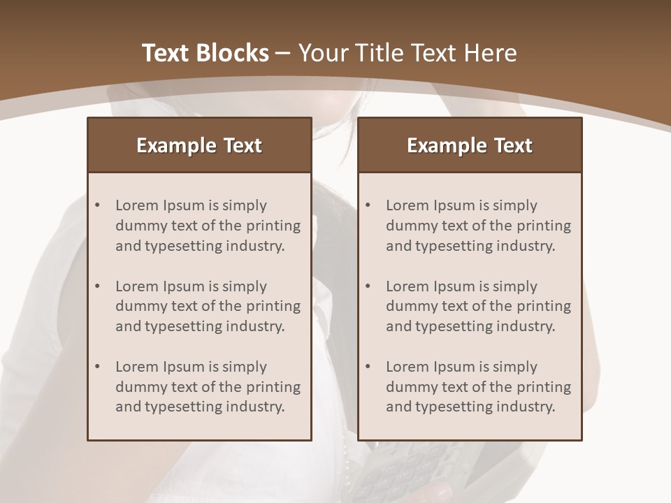 Improvement Isolated Working PowerPoint Template