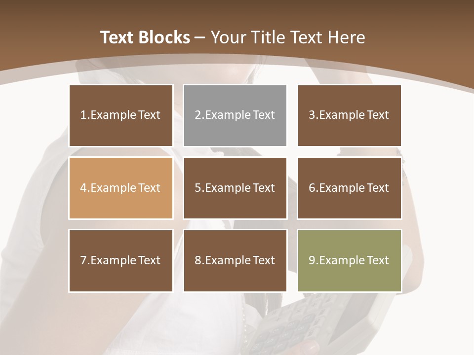 Improvement Isolated Working PowerPoint Template