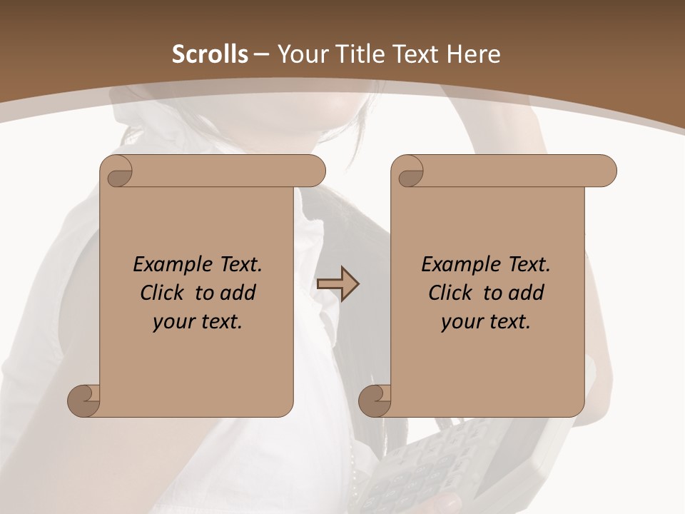 Improvement Isolated Working PowerPoint Template