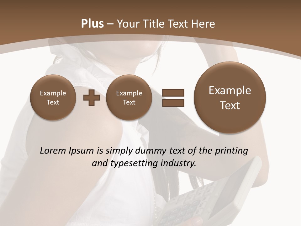 Improvement Isolated Working PowerPoint Template