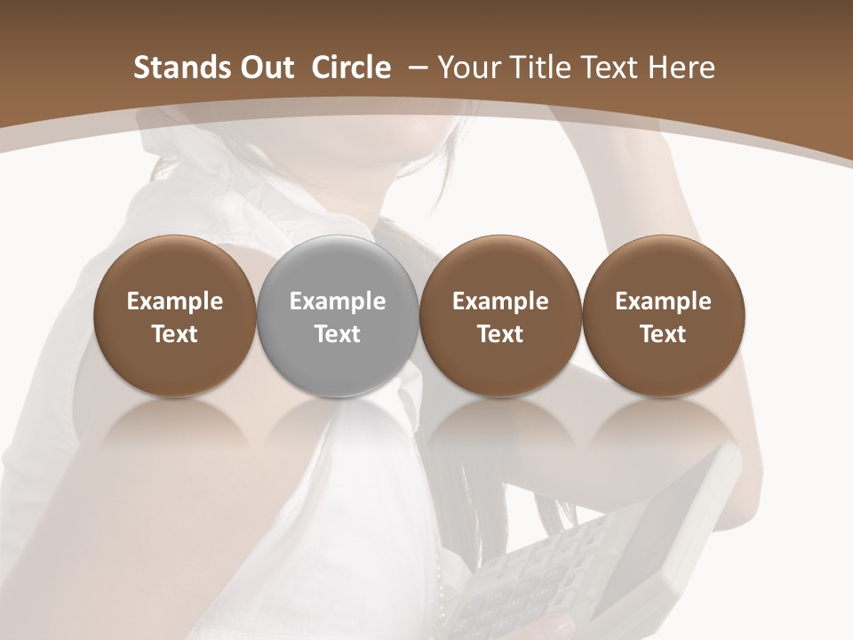 Improvement Isolated Working PowerPoint Template