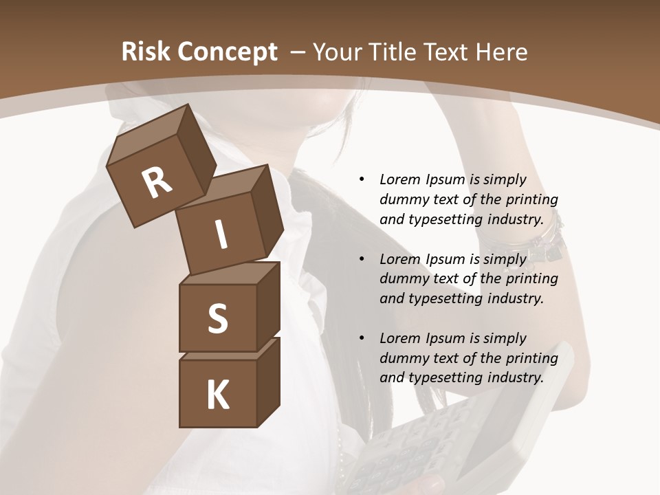 Improvement Isolated Working PowerPoint Template