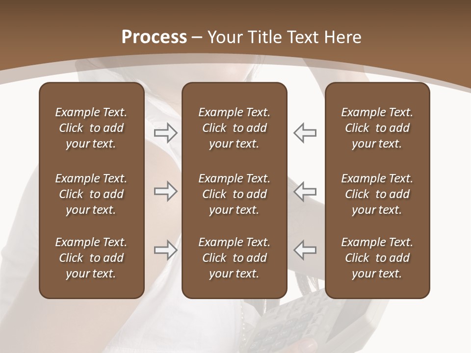 Improvement Isolated Working PowerPoint Template