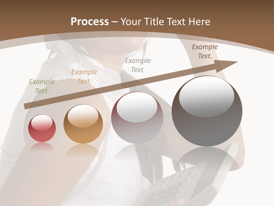 Improvement Isolated Working PowerPoint Template