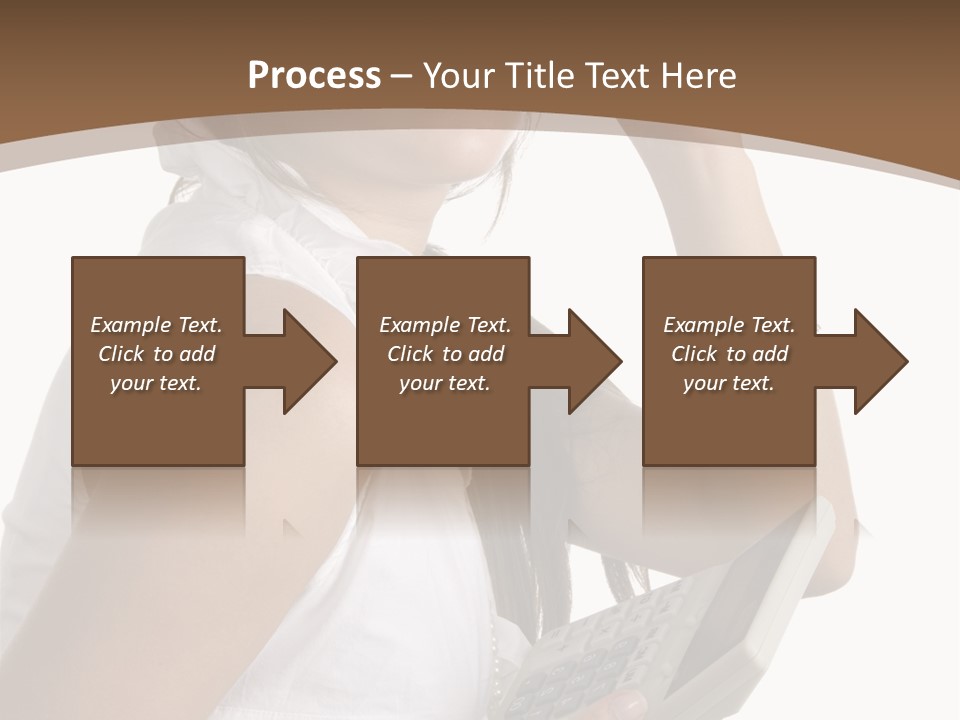 Improvement Isolated Working PowerPoint Template