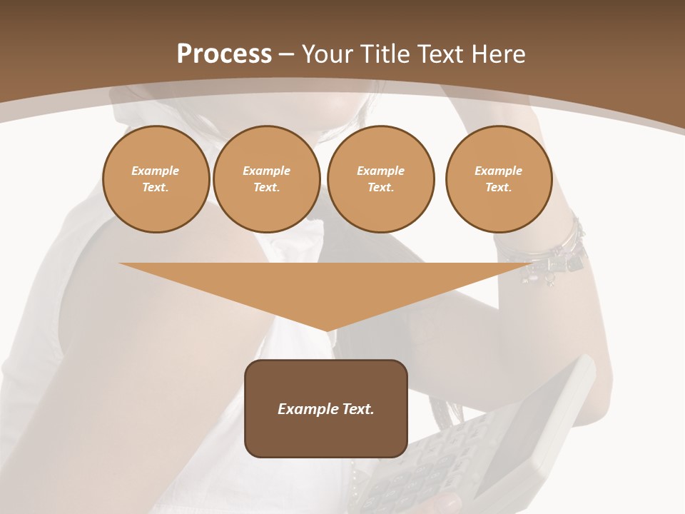 Improvement Isolated Working PowerPoint Template