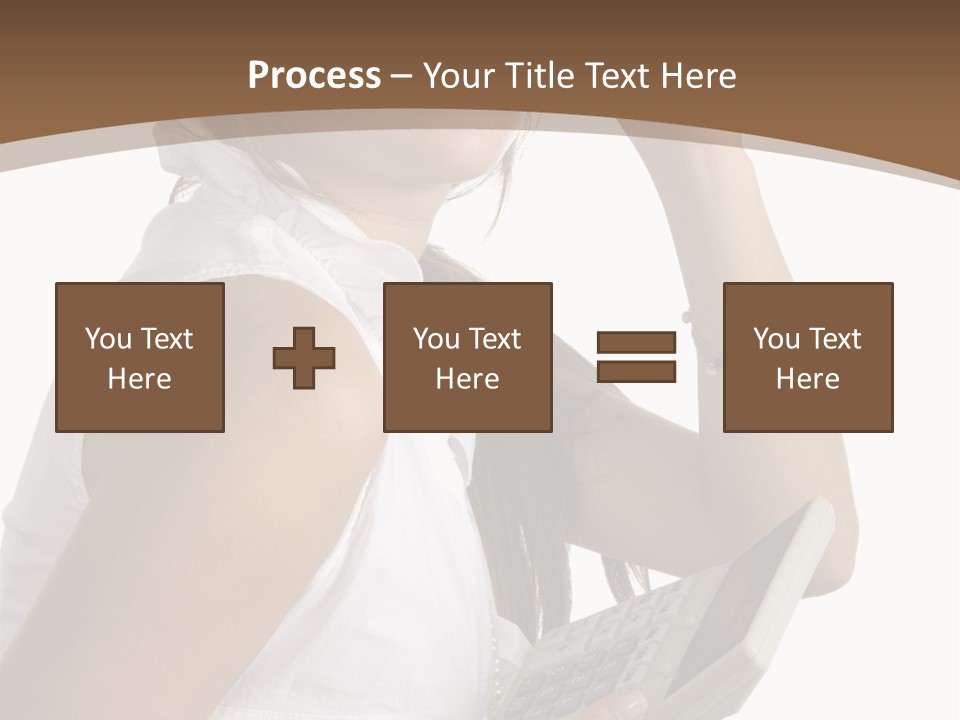 Improvement Isolated Working PowerPoint Template