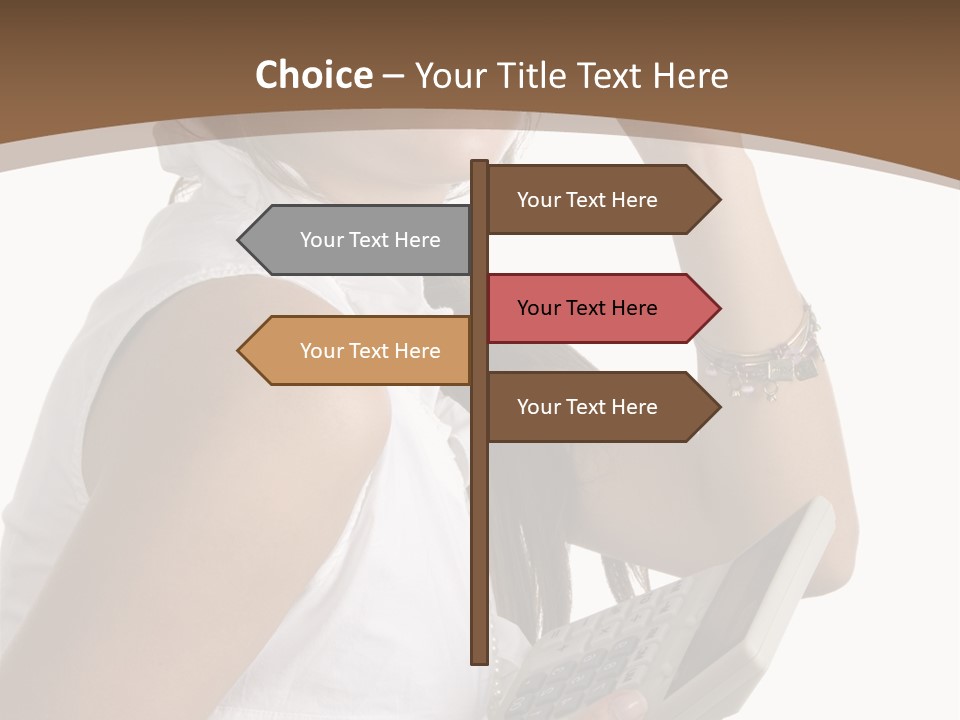 Improvement Isolated Working PowerPoint Template