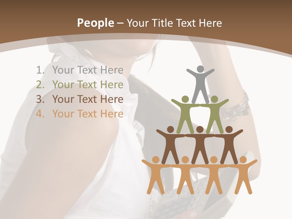 Improvement Isolated Working PowerPoint Template