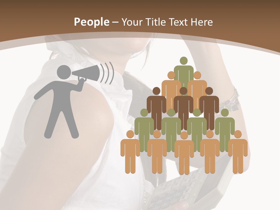 Improvement Isolated Working PowerPoint Template