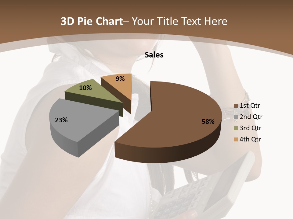 Improvement Isolated Working PowerPoint Template