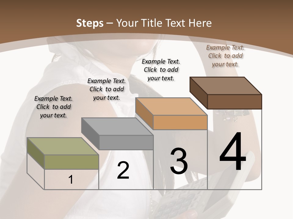Improvement Isolated Working PowerPoint Template