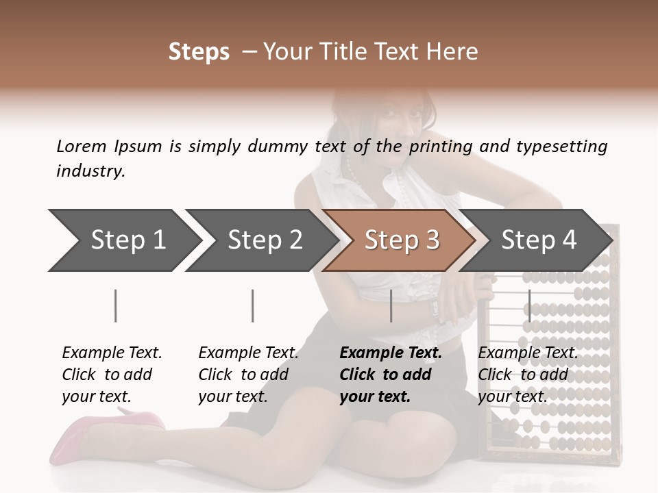 Effort Hair Solution PowerPoint Template