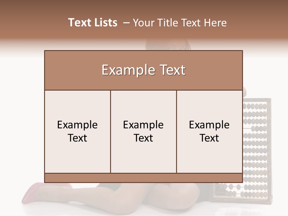 Effort Hair Solution PowerPoint Template