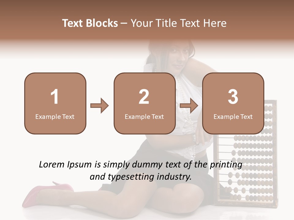 Effort Hair Solution PowerPoint Template
