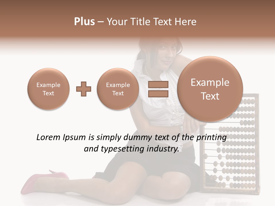 Effort Hair Solution PowerPoint Template