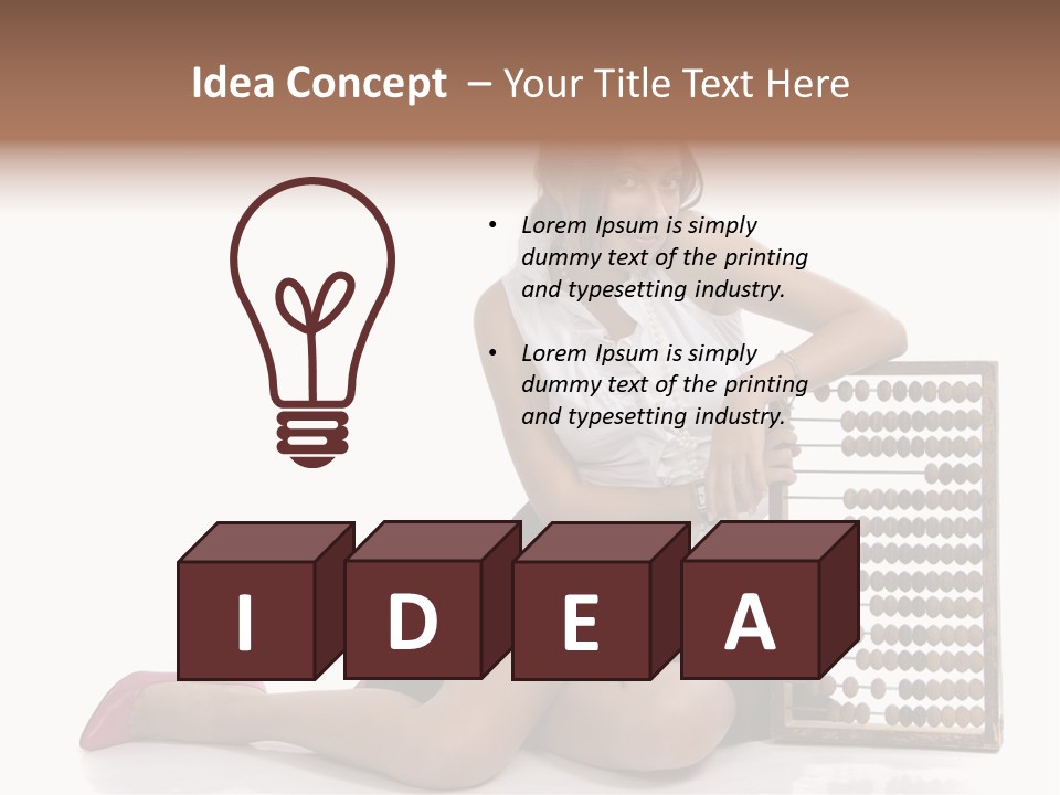 Effort Hair Solution PowerPoint Template