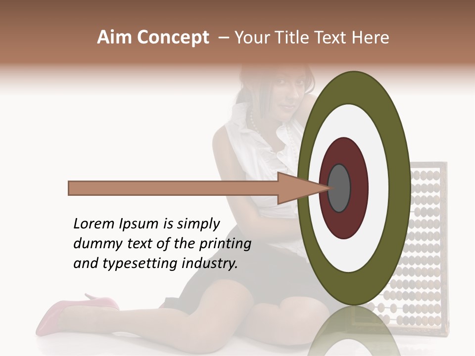 Effort Hair Solution PowerPoint Template