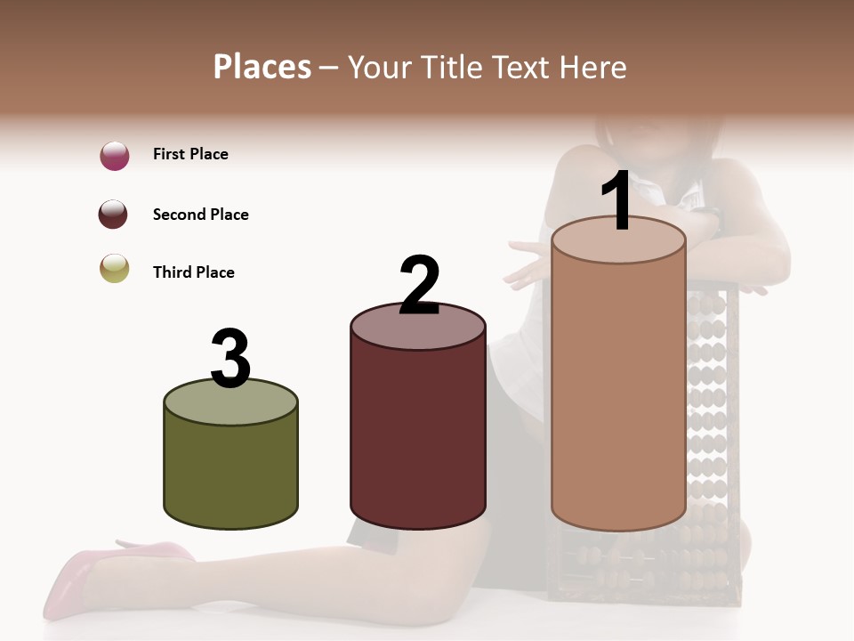 Professional Hair Brown PowerPoint Template