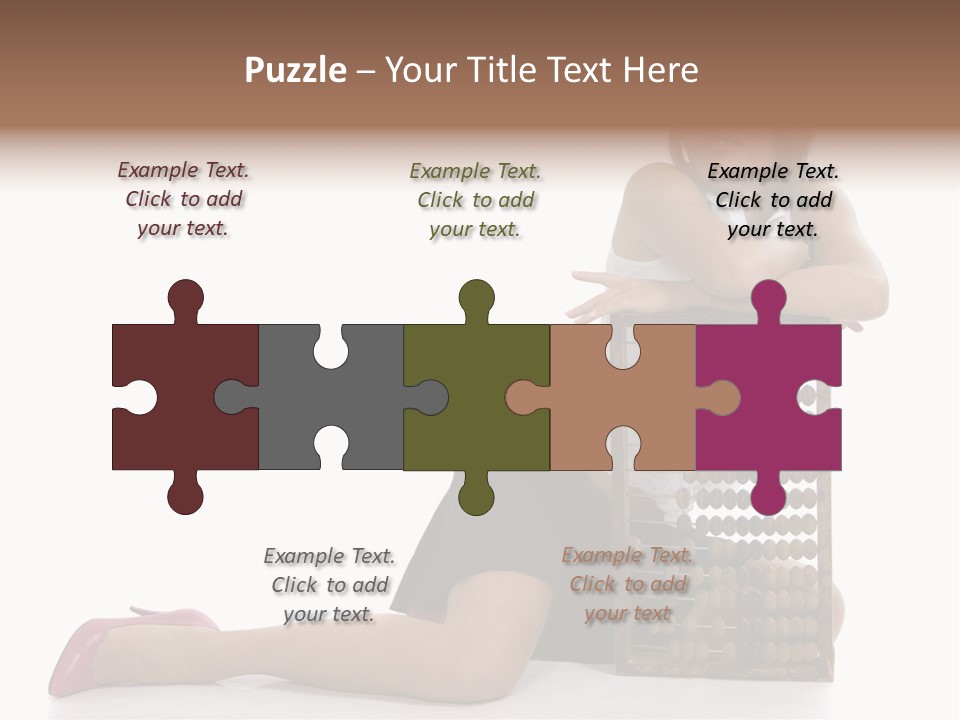 Professional Hair Brown PowerPoint Template