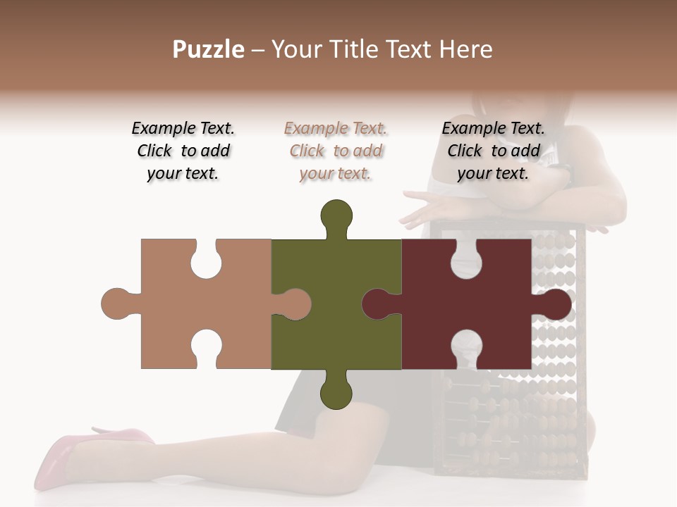 Professional Hair Brown PowerPoint Template