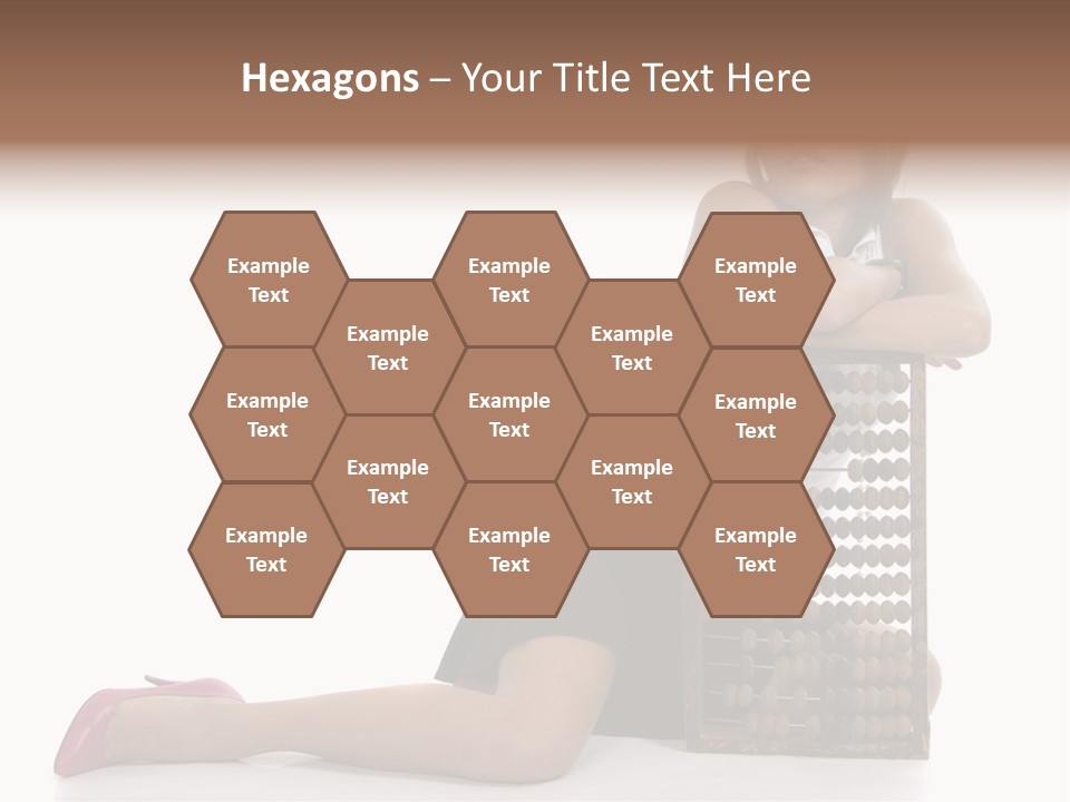 Professional Hair Brown PowerPoint Template