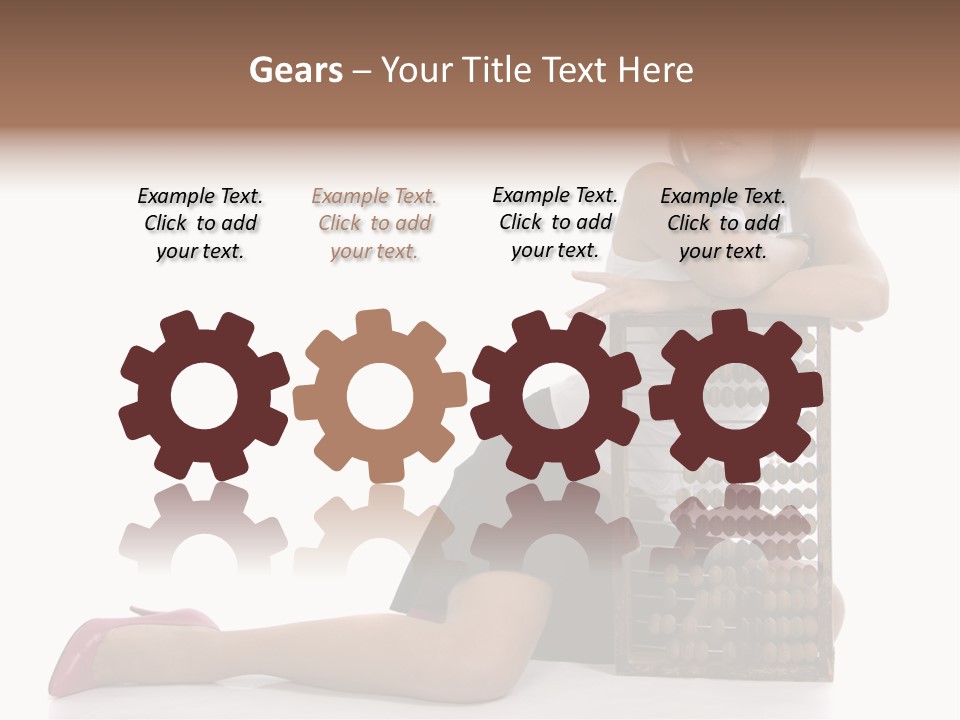 Professional Hair Brown PowerPoint Template