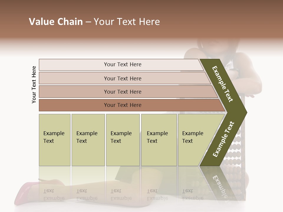 Professional Hair Brown PowerPoint Template