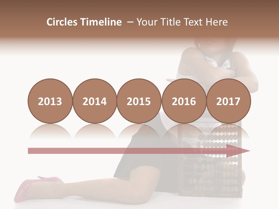 Professional Hair Brown PowerPoint Template