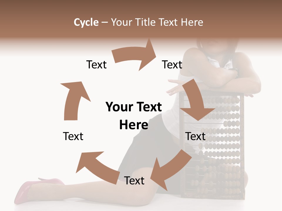 Professional Hair Brown PowerPoint Template