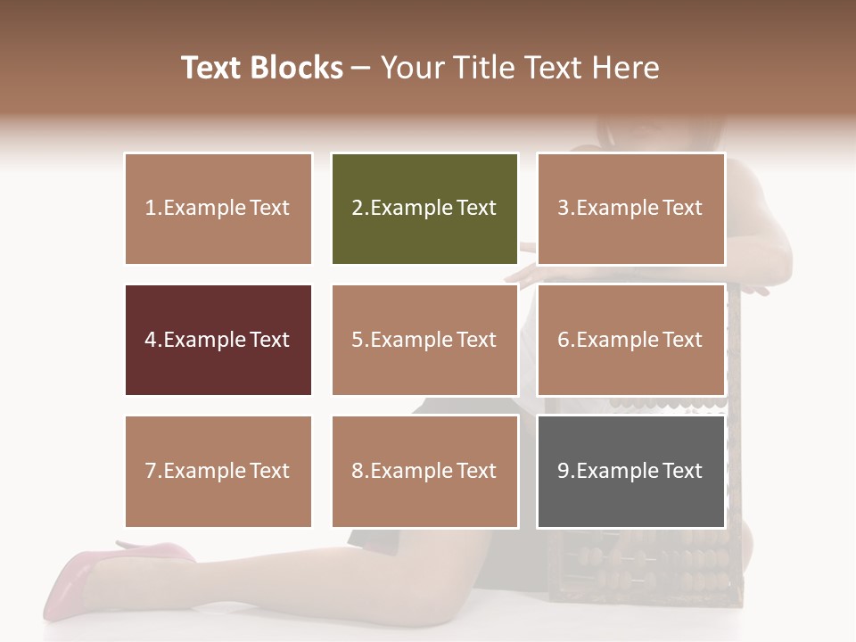 Professional Hair Brown PowerPoint Template