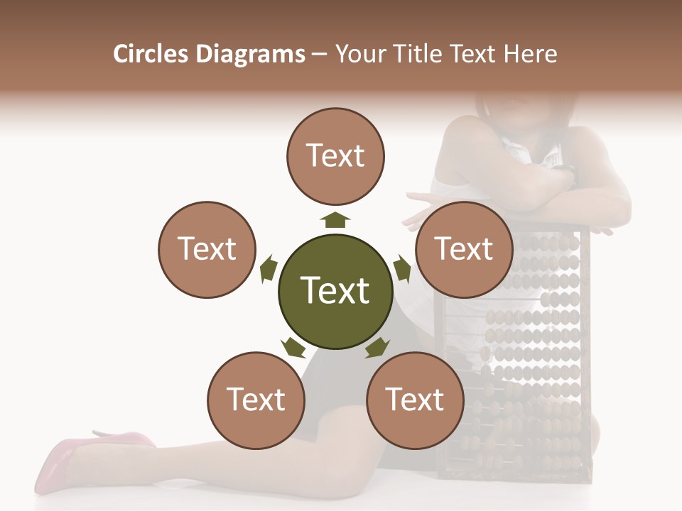 Professional Hair Brown PowerPoint Template