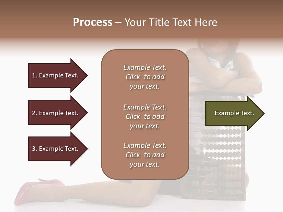 Professional Hair Brown PowerPoint Template