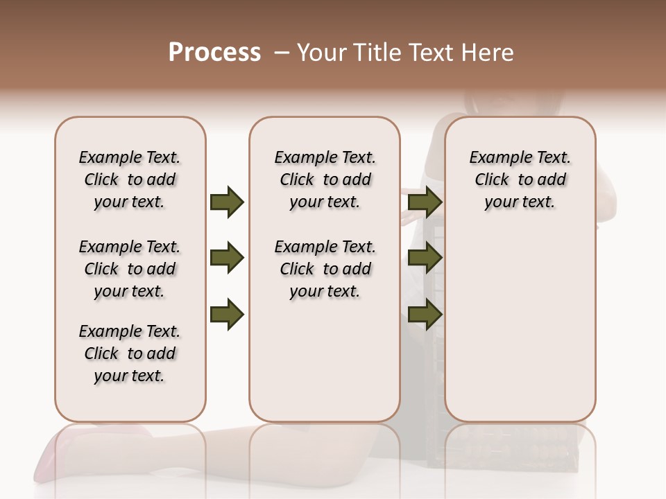 Professional Hair Brown PowerPoint Template