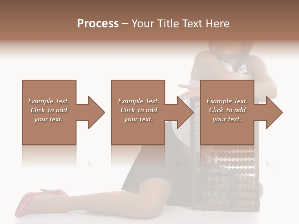 Professional Hair Brown PowerPoint Template
