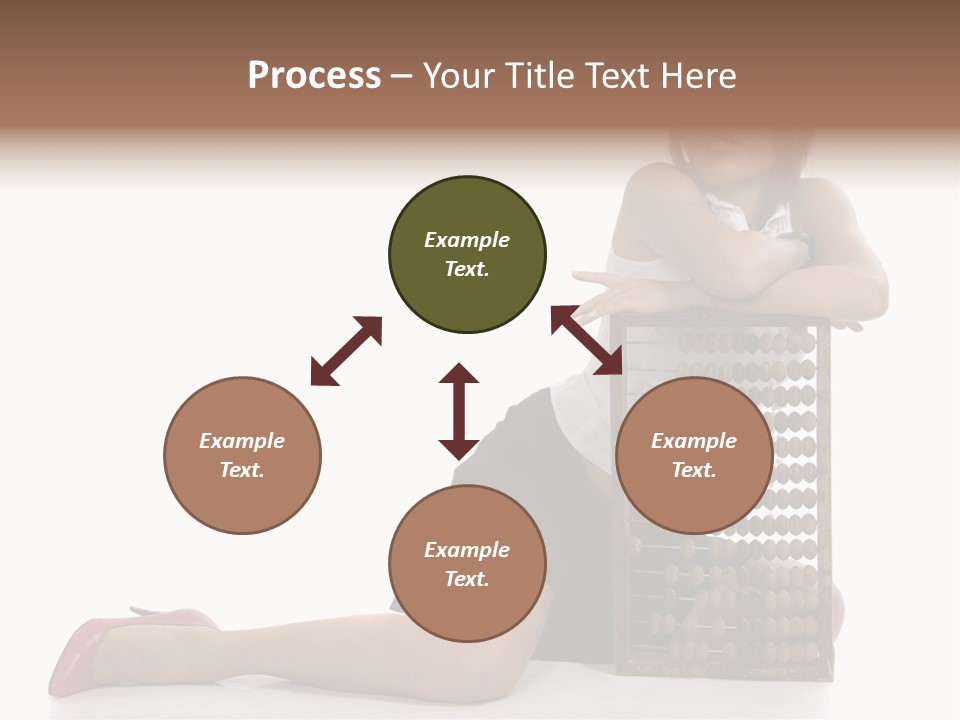 Professional Hair Brown PowerPoint Template